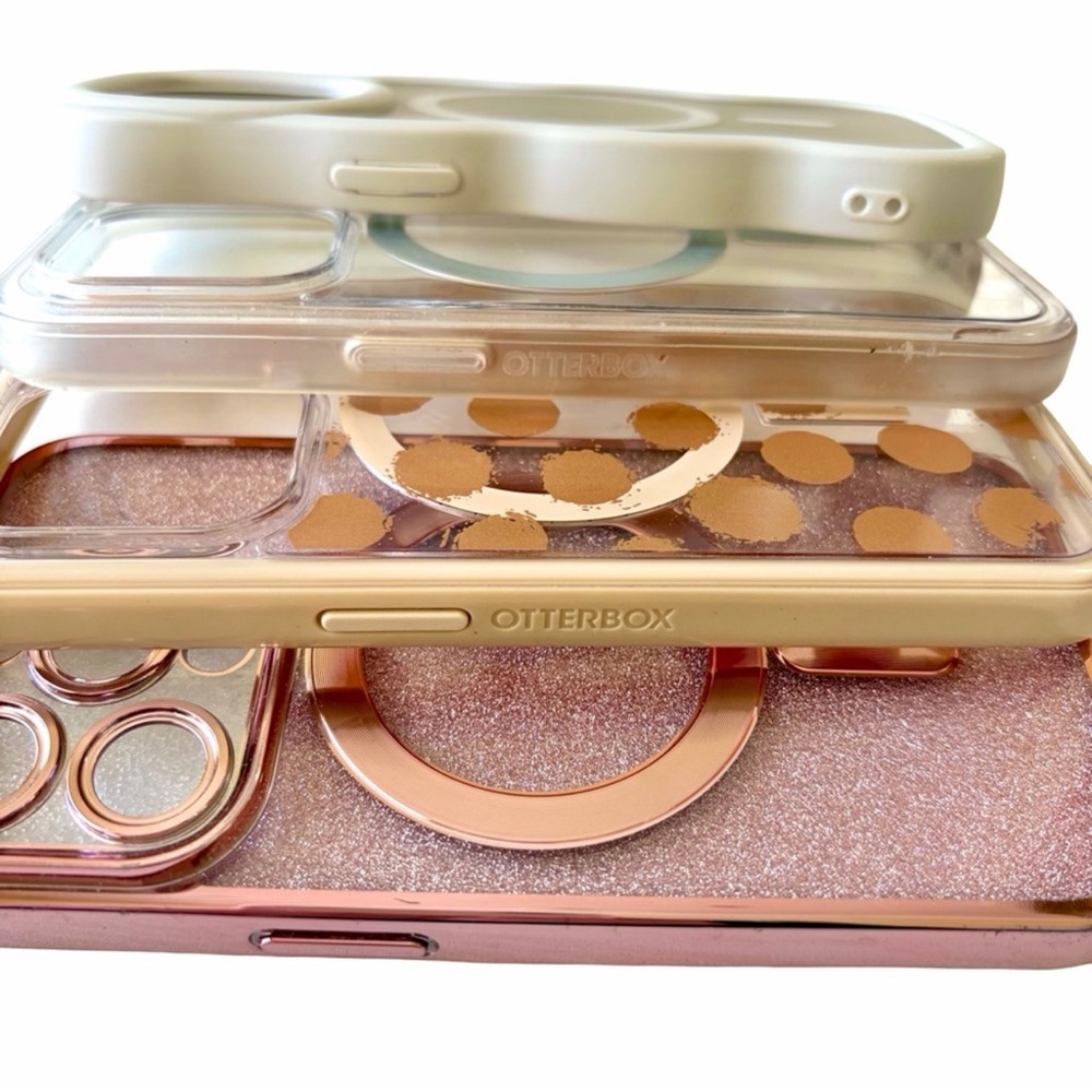 Neutral & Rose Gold MagSafe-Compatible Phone Case Collection - Picture 4 of 4